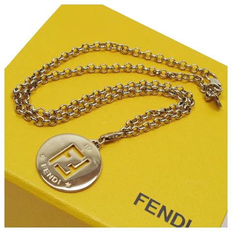 men's fendi necklace|Fendi forever necklace.